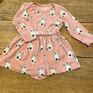 Kite Baby bunny print dress
